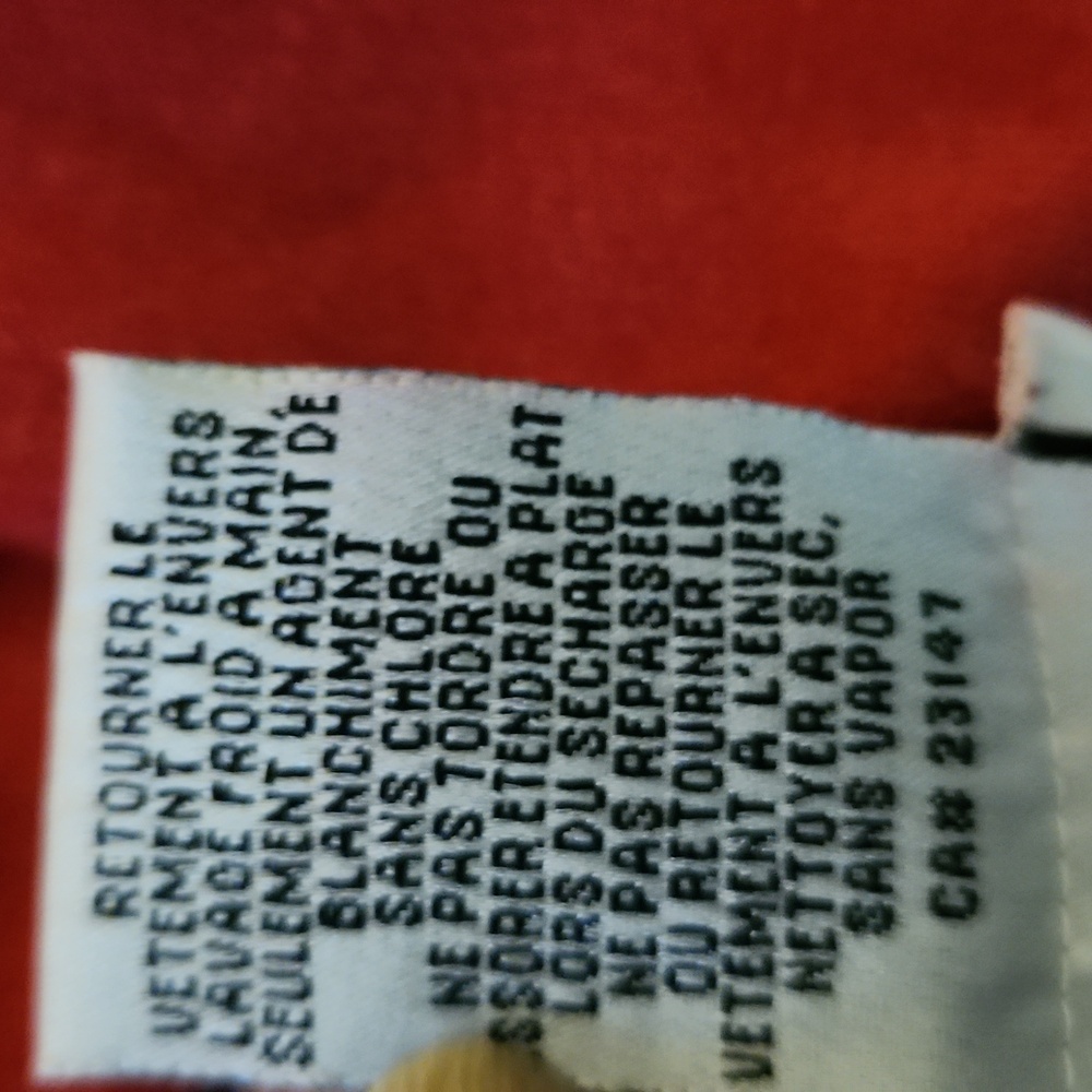 πΊπ²*** Talbots Red Sweater - Picture 6 of 7